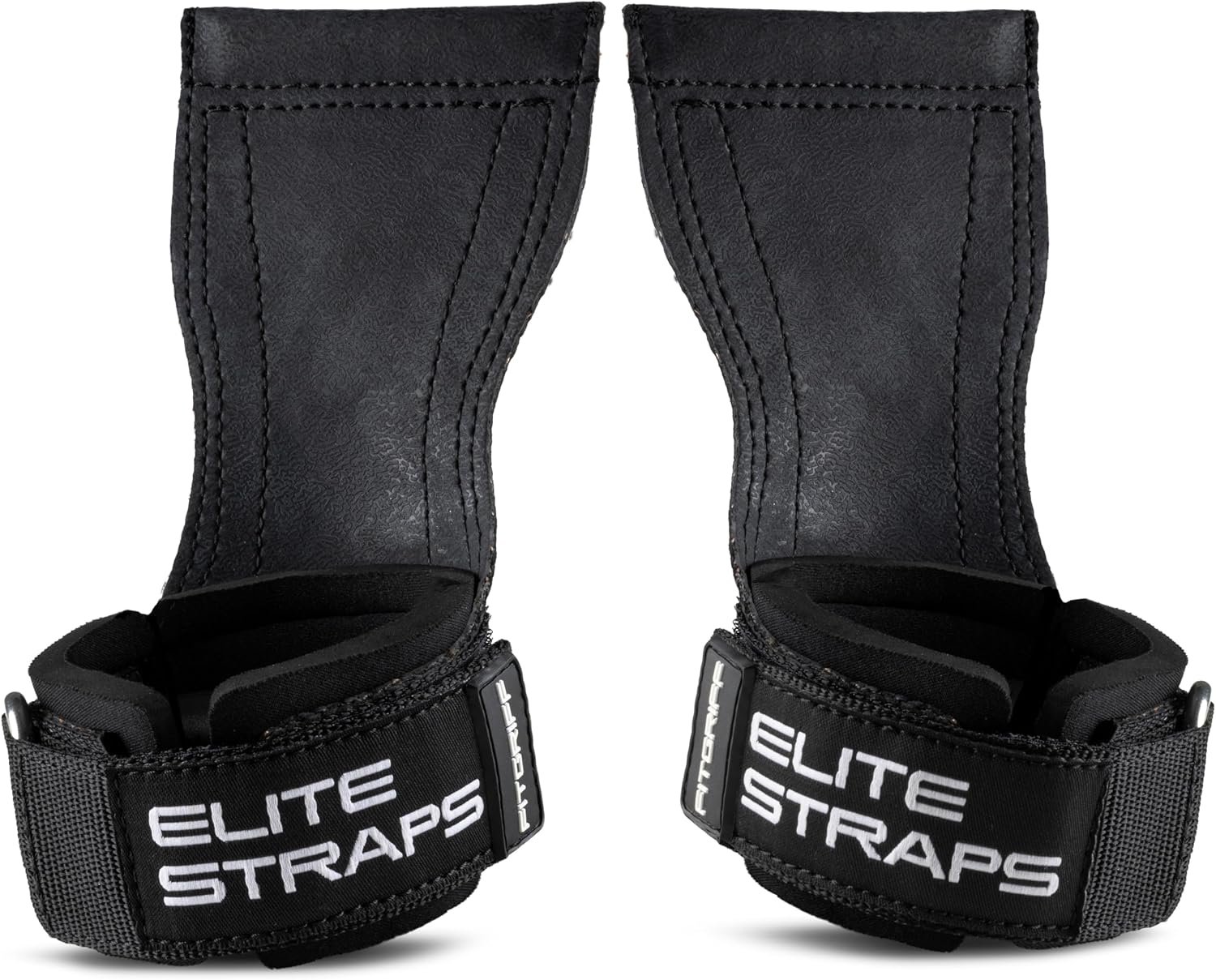 Fitgriff® Elite Straps – Lifting Wrist Straps (Rubber Grips) for Weightlifting, Gym, Workout, Deadlift – Anti-Slip Revolution for Men and Women