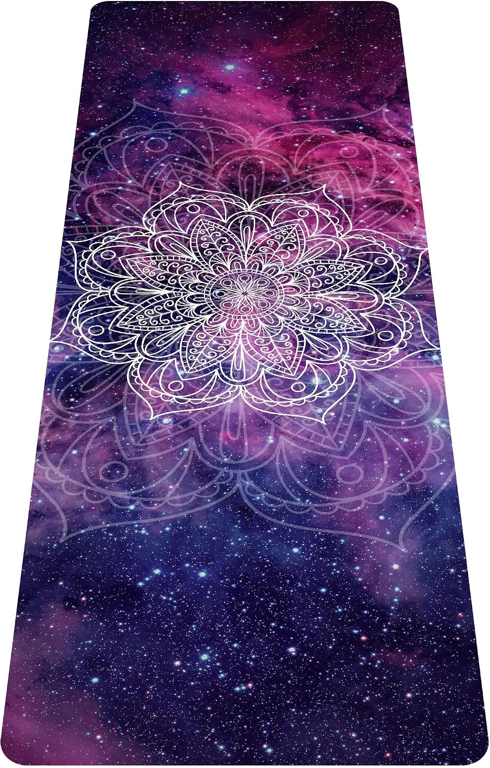 nuveti Printed Travel Yoga Mat 1/16 Inch Thick Non Slip Fitness Workout Mat