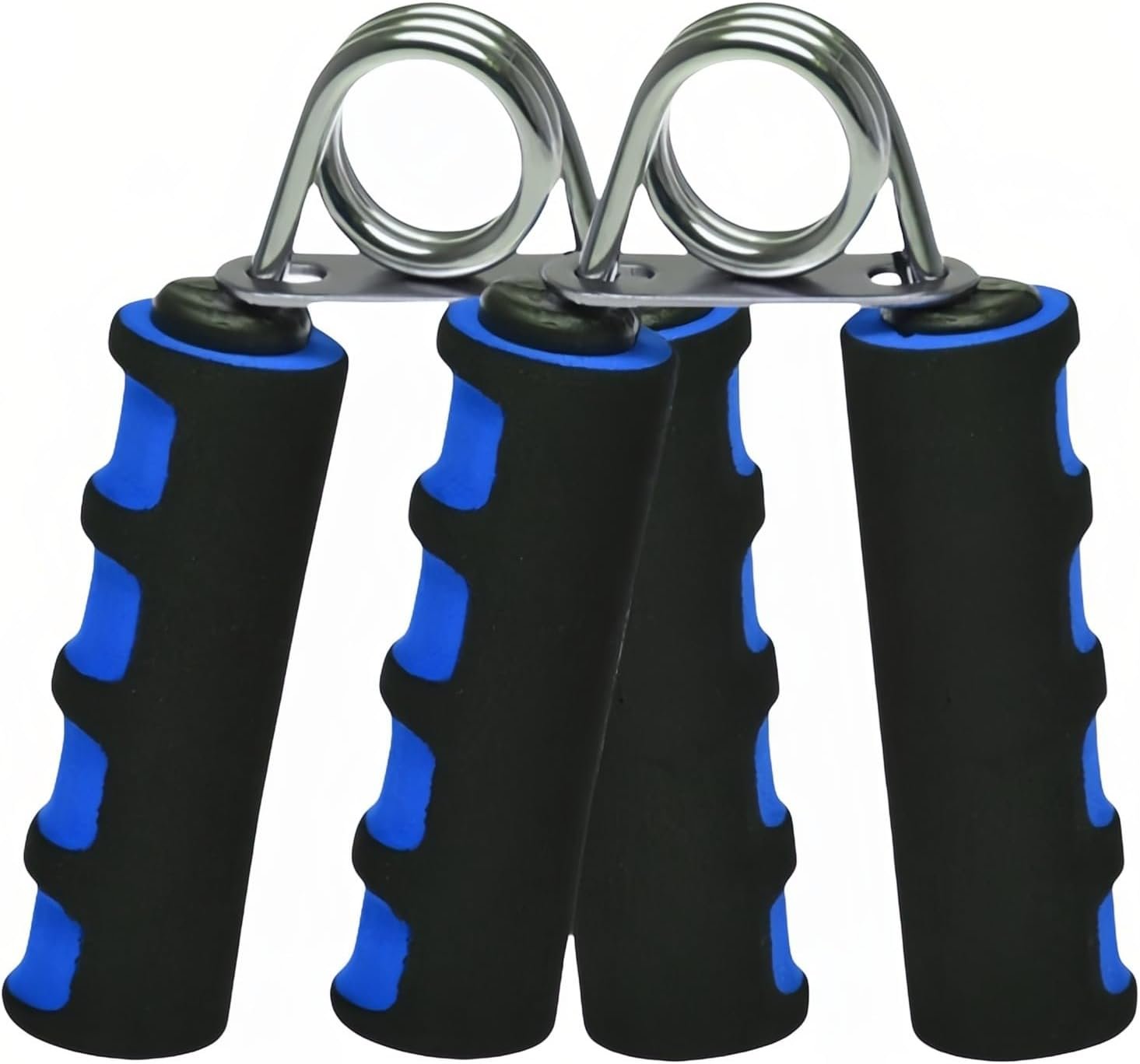 Grip Strengthener Set – 2 Soft Foam Hand Exercisers for Arthritis Relief, Carpal Tunnel & Strength Training | Portable Hand Grip for Men/Women, Home/Office/Travel | Rehab, Tendonitis, Stress Relief