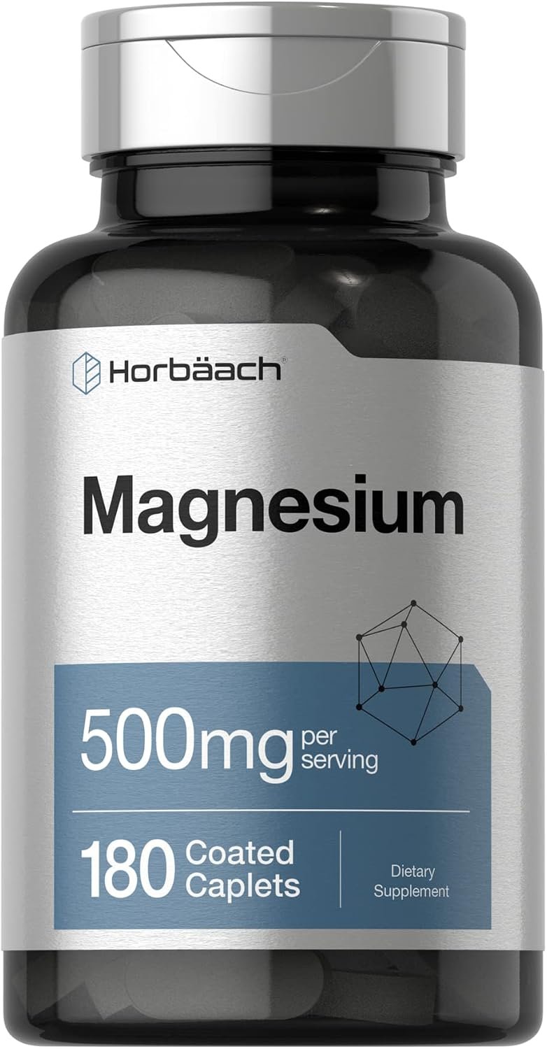 Horbäach Magnesium 500mg | 180 Caplets