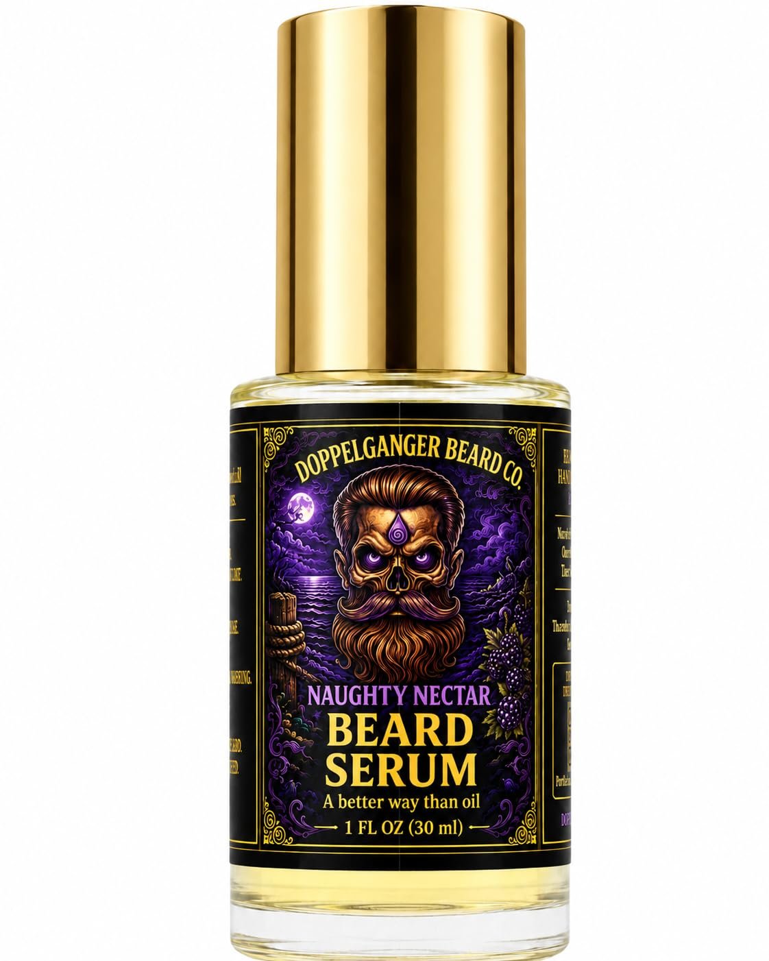 Beard Serum for Men, Better Than Beard Oil, Fast Absorbing, No Grease