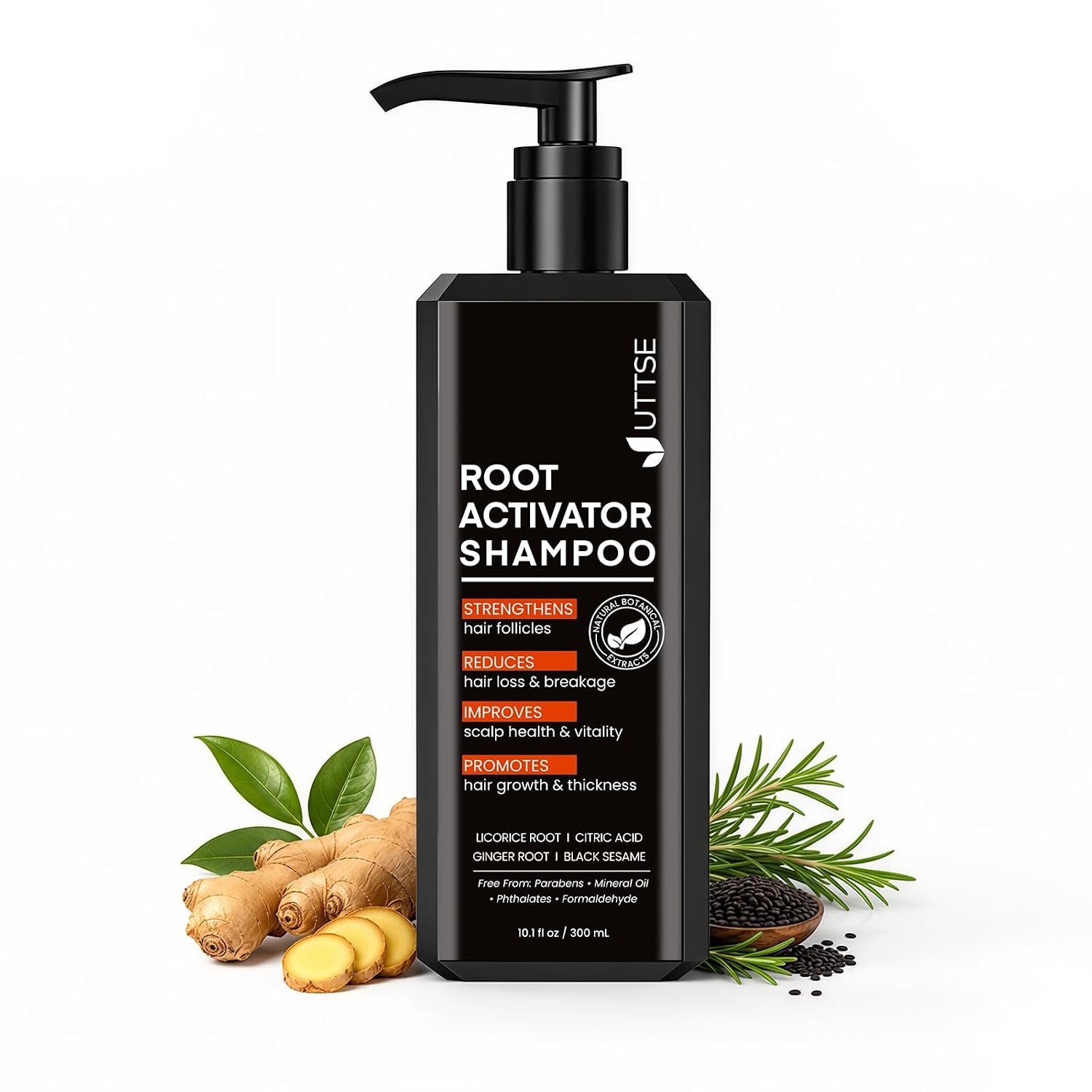 Root Activator Shampoo for Men: Hair Growth Shampoo for Men’s Thinning Hair and Hair Loss – Men’s Scalp Care – 10.1 fl oz / 300 mL