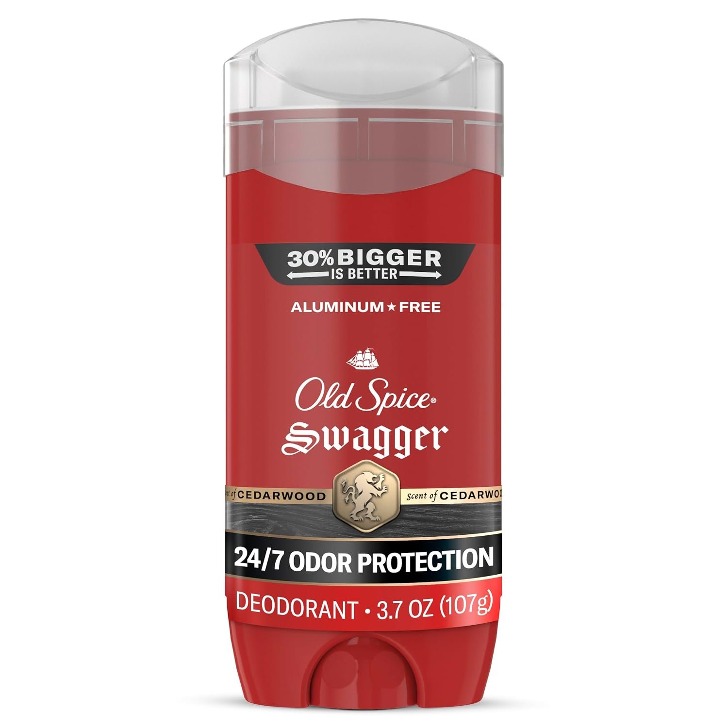 Old Spice Deodorant for Men, Aluminum Free, Swagger Scent, 3.8 oz