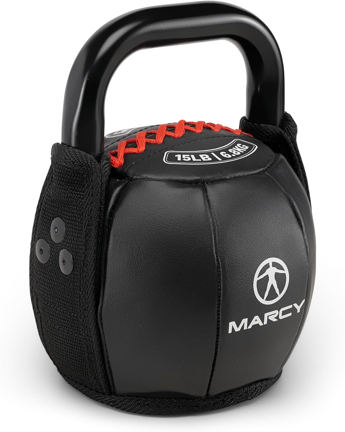 Marcy Soft Kettlebell with Handle – 10 to 40 lbs. Strength & Core Training