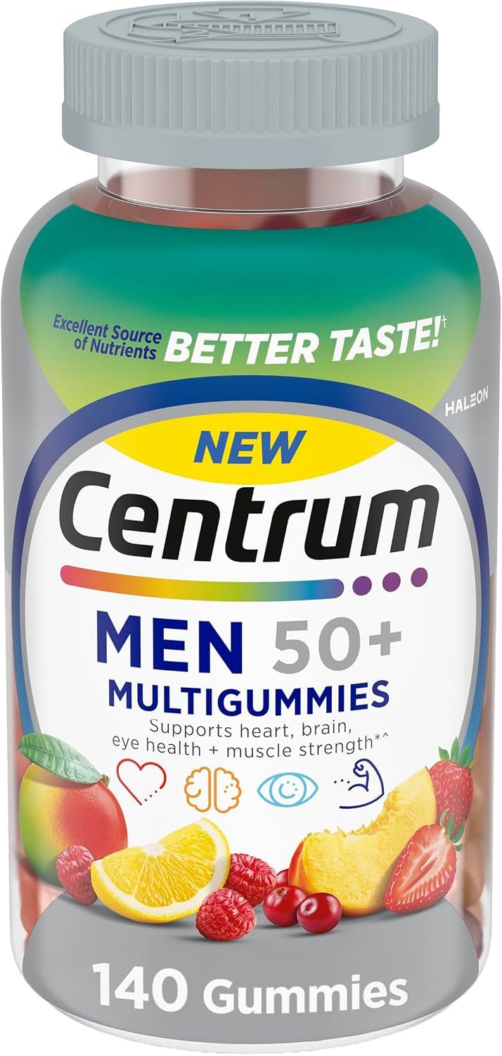 Centrum Silver MultiGummies for Men 50+, 140 Count​
