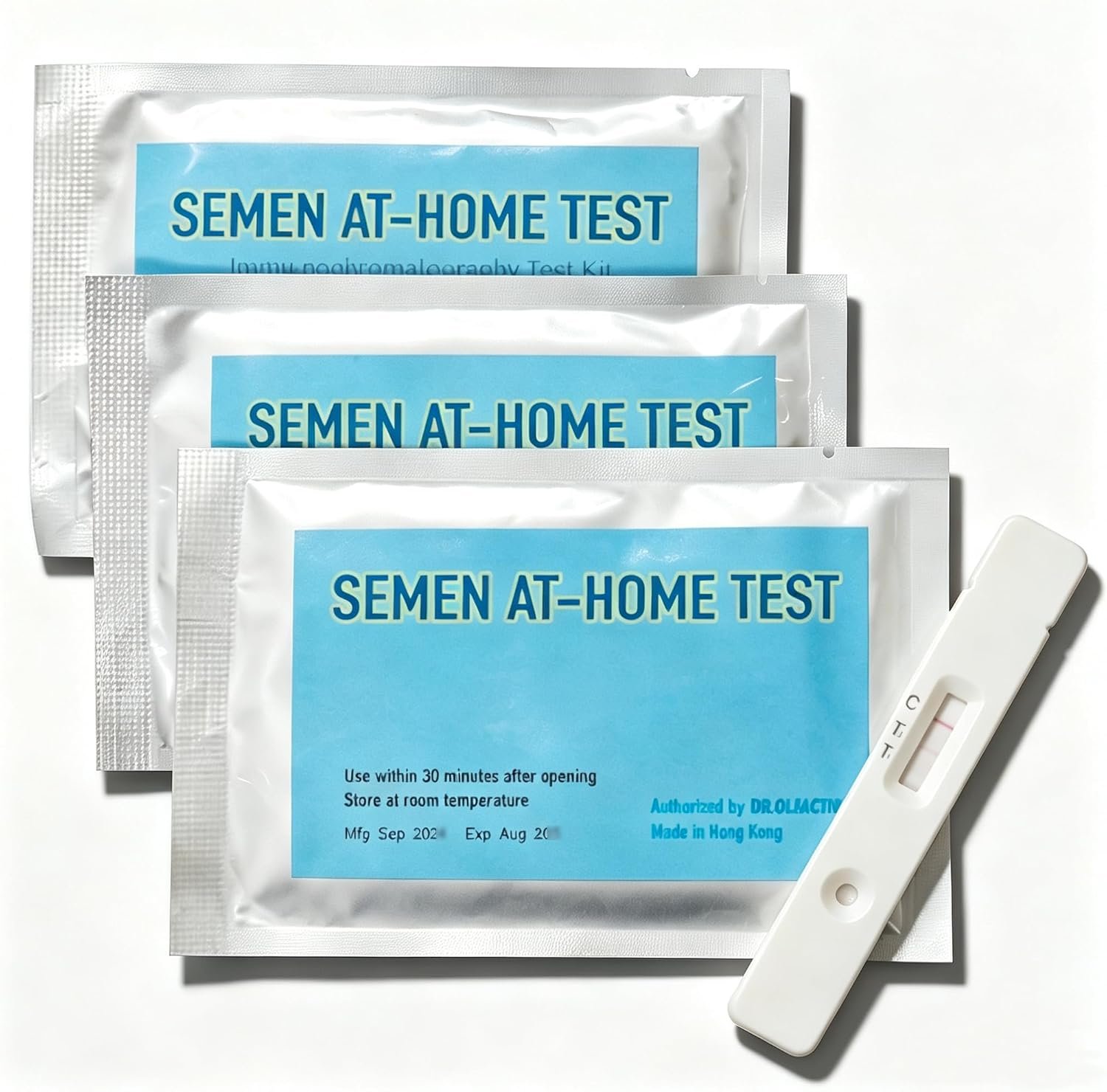Semen Detection Test Strips (3 Packs) Discreet Packaging Forensic