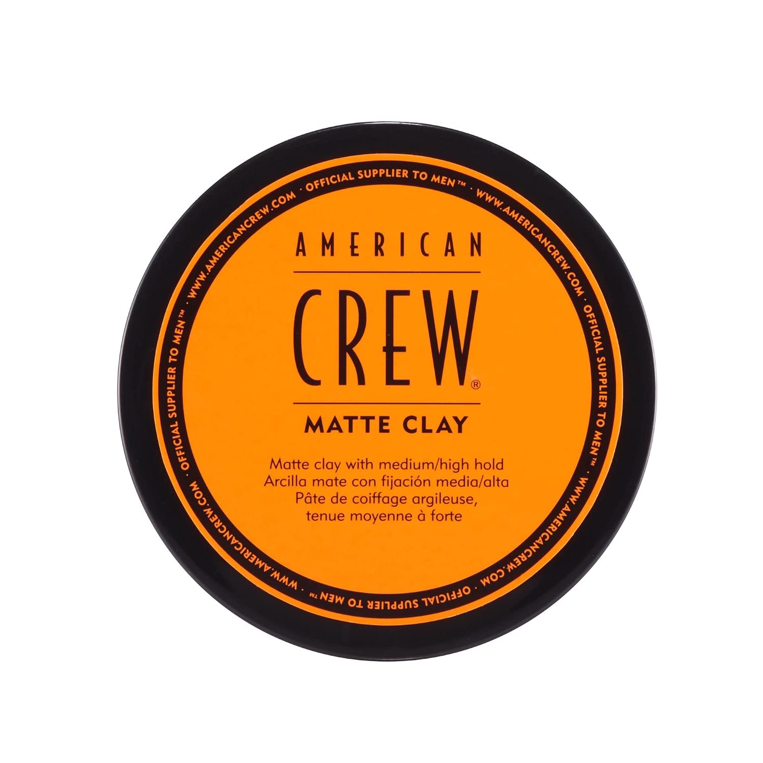 American Crew Men’s Hair Matte Clay (OLD VERSION), Like Hair Gel with Medium/High Hold, 3 Oz (Pack of 1)