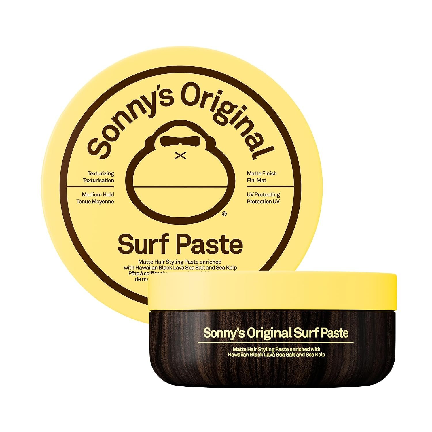 Sun Bum Sonny’s Surf Hair Paste Matte Finish Medium Hold – 3 oz