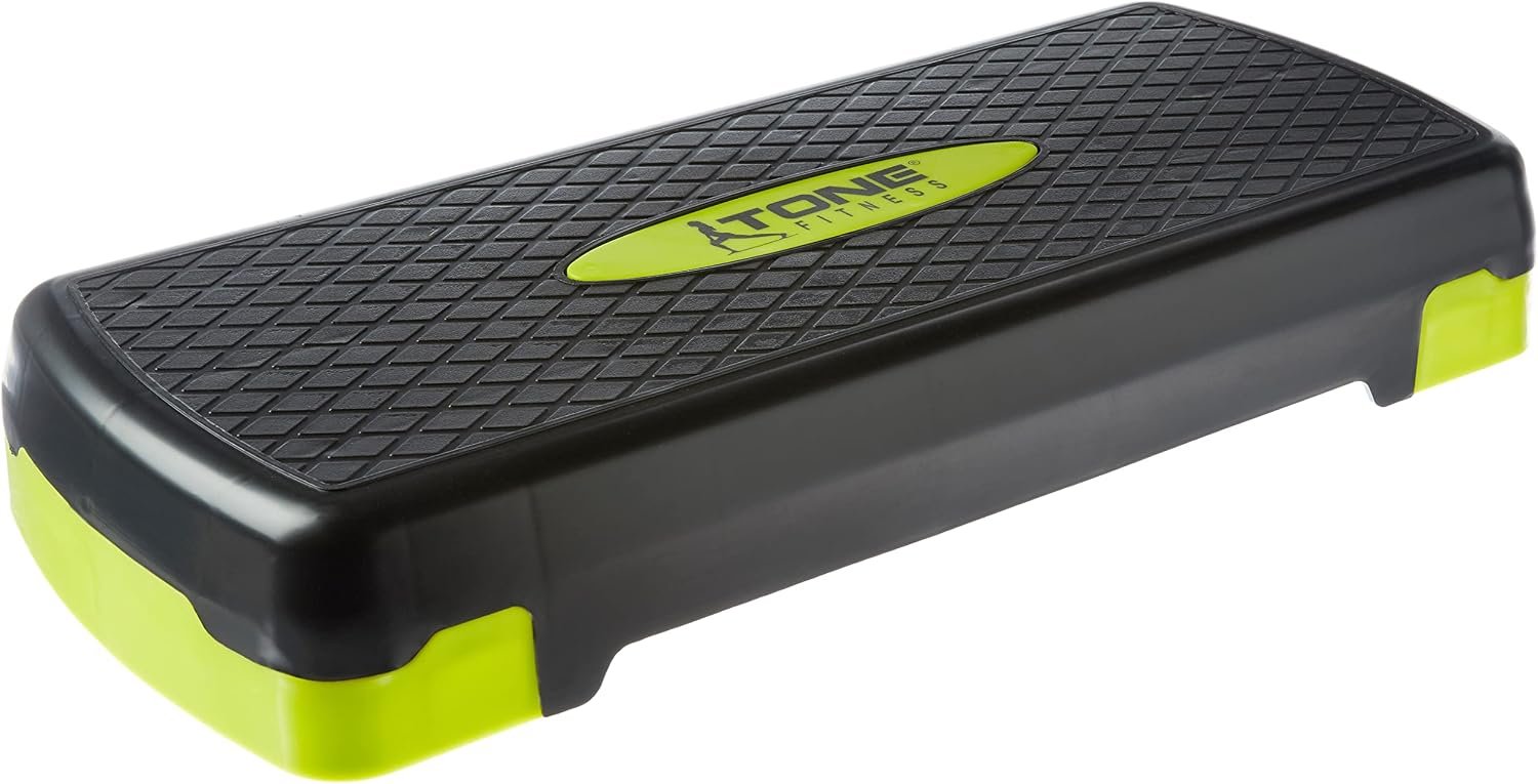 Tone Fitness Compact Aerobic Step Platform | Exercise Step
