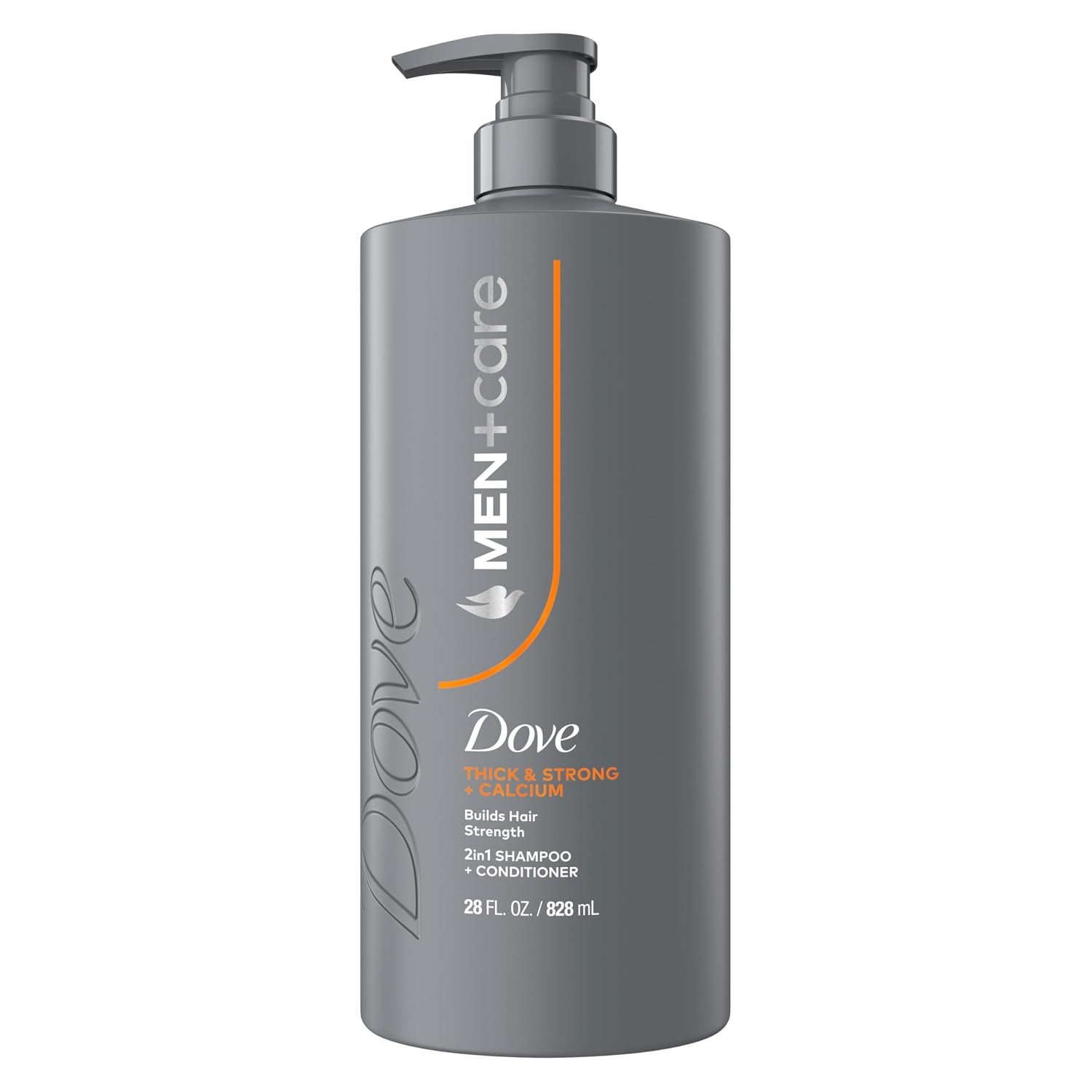 Dove Men Thick & Strong 2-in-1 Shampoo & Conditioner, Thickening 28oz