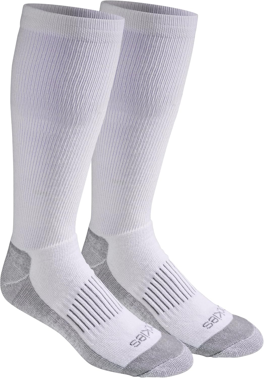 Dickies Men’s Light Compression Comfort Over-The-Calf Socks, Available in M-XXL (2, 4, 6 Pairs)